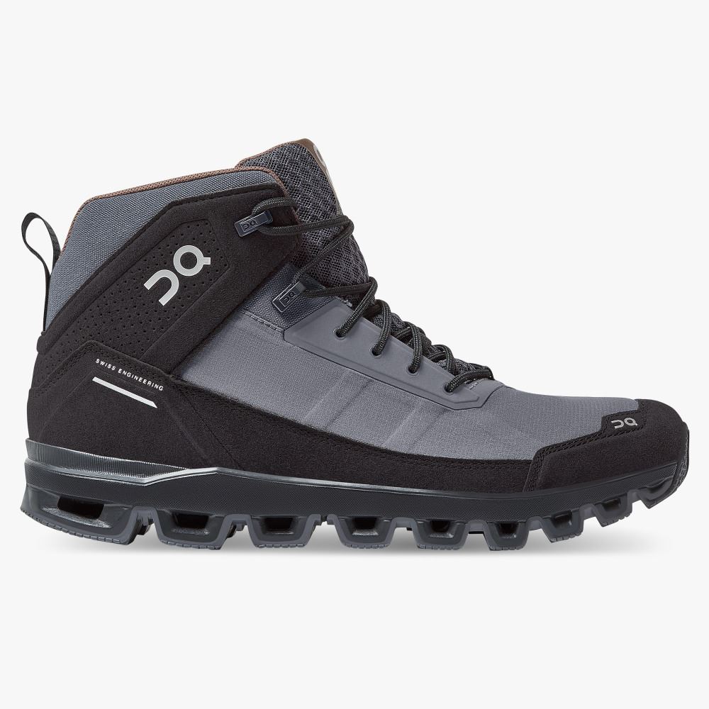 On Cloudridge: ultralight, high-comfort hiking boot - Eclipse | Black ON95XF08