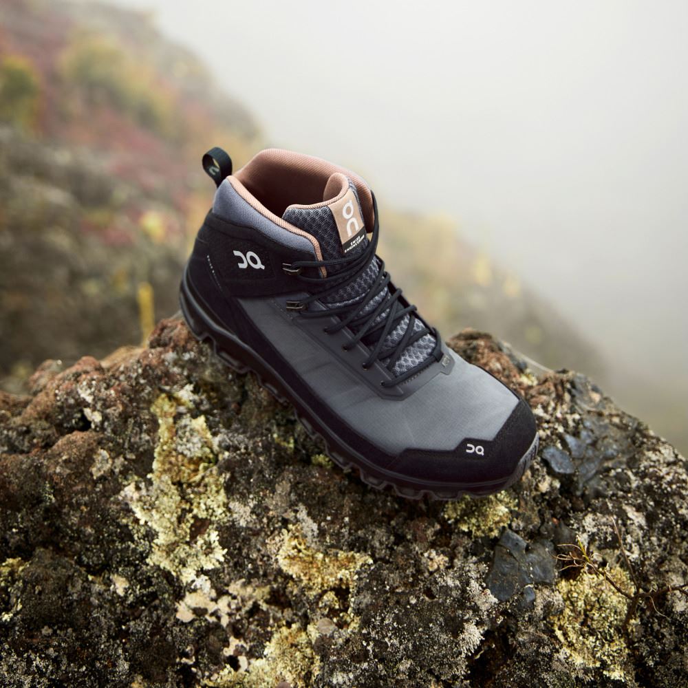 On Cloudridge: ultralight, high-comfort hiking boot - Eclipse | Black ON95XF08 - Click Image to Close
