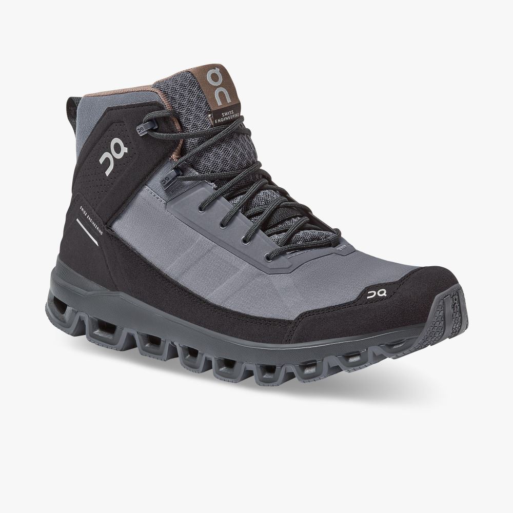 On Cloudridge: ultralight, high-comfort hiking boot - Eclipse | Black ON95XF08 - Click Image to Close