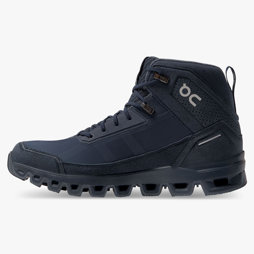 On Cloudridge: ultralight, high-comfort hiking boot - Midnight | Navy ON95XF90 - Click Image to Close
