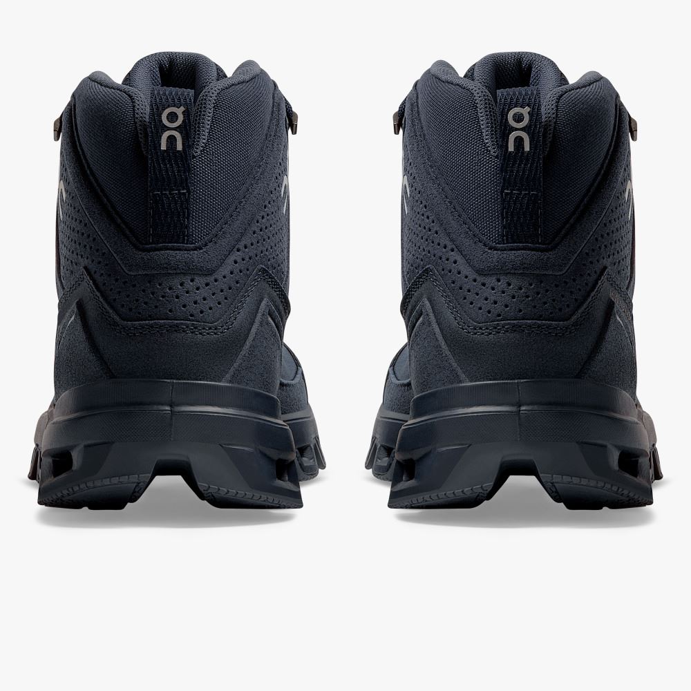 On Cloudridge: ultralight, high-comfort hiking boot - Midnight | Navy ON95XF90 - Click Image to Close