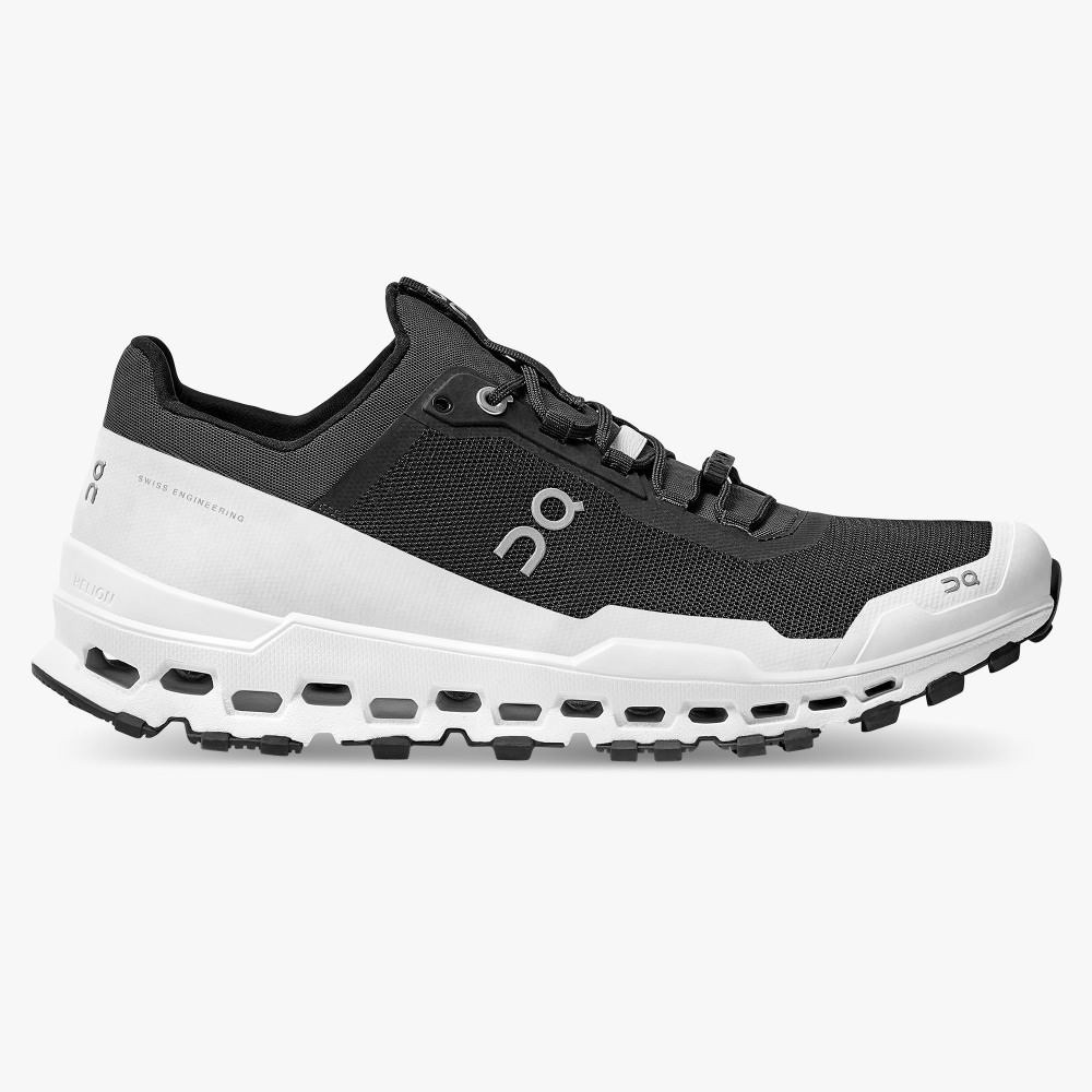 On Runningultra: cushioned trail running shoe - Black | White ON95XF17