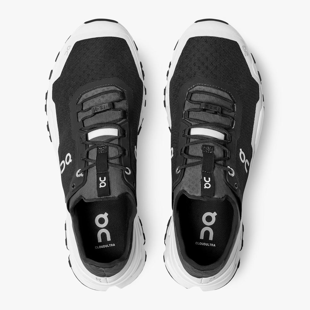 On Runningultra: cushioned trail running shoe - Black | White ON95XF17