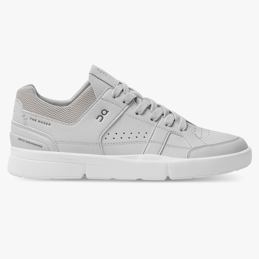 On THE ROGER Clubhouse: the expressive everyday sneaker - Glacier | White ON95XF401