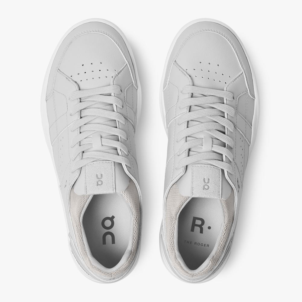 On THE ROGER Clubhouse: the expressive everyday sneaker - Glacier | White ON95XF401 - Click Image to Close