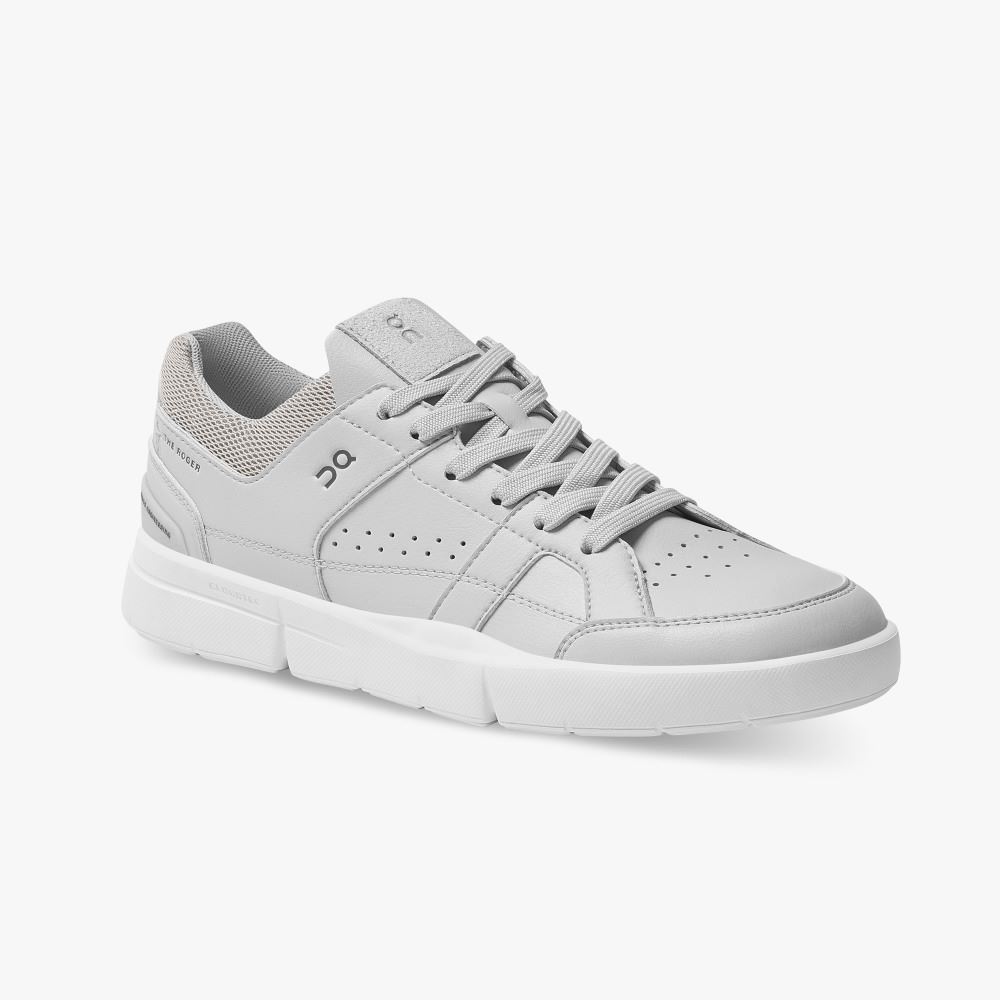 On THE ROGER Clubhouse: the expressive everyday sneaker - Glacier | White ON95XF401