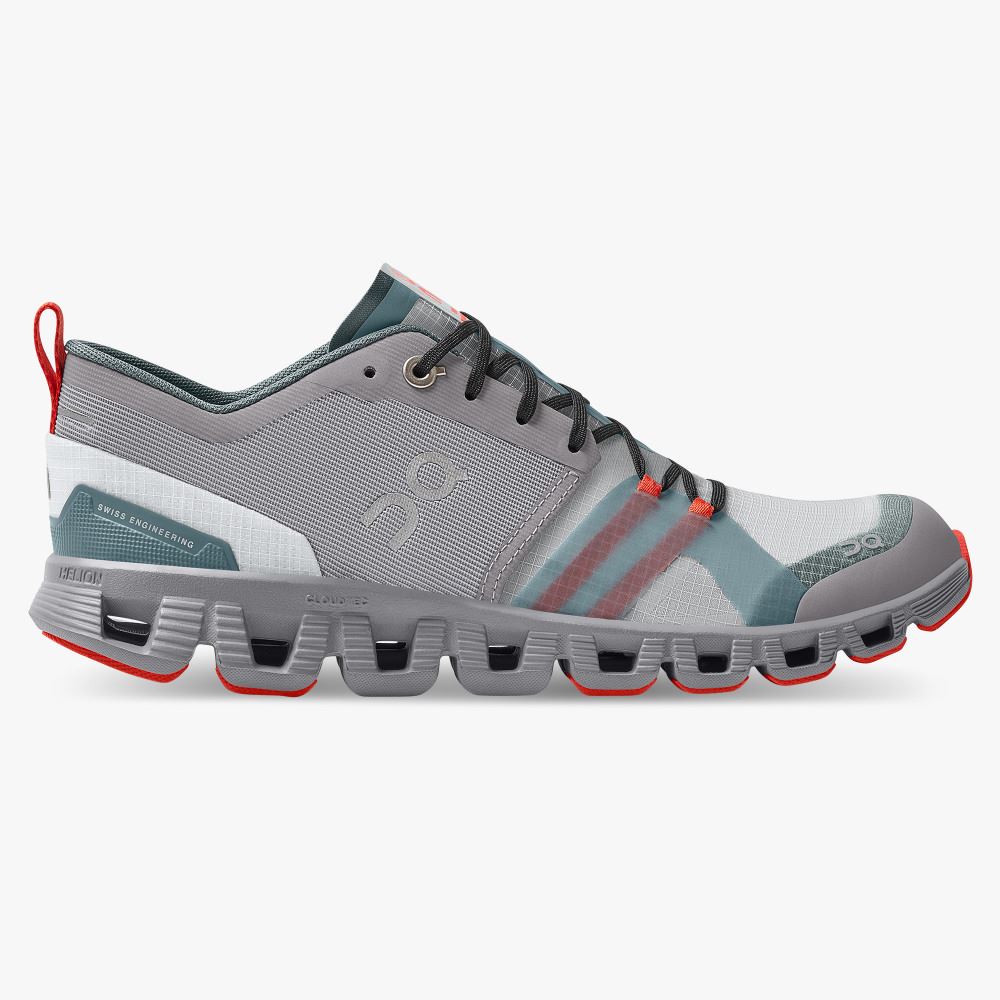 On Running X Shift: Colorful Lightweight Workout Shoe - Alloy | Red ON95XF349