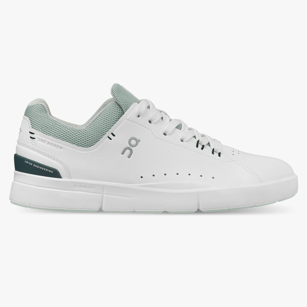 On THE ROGER Advantage: the versatile everyday sneaker - White | Juniper ON95XF385