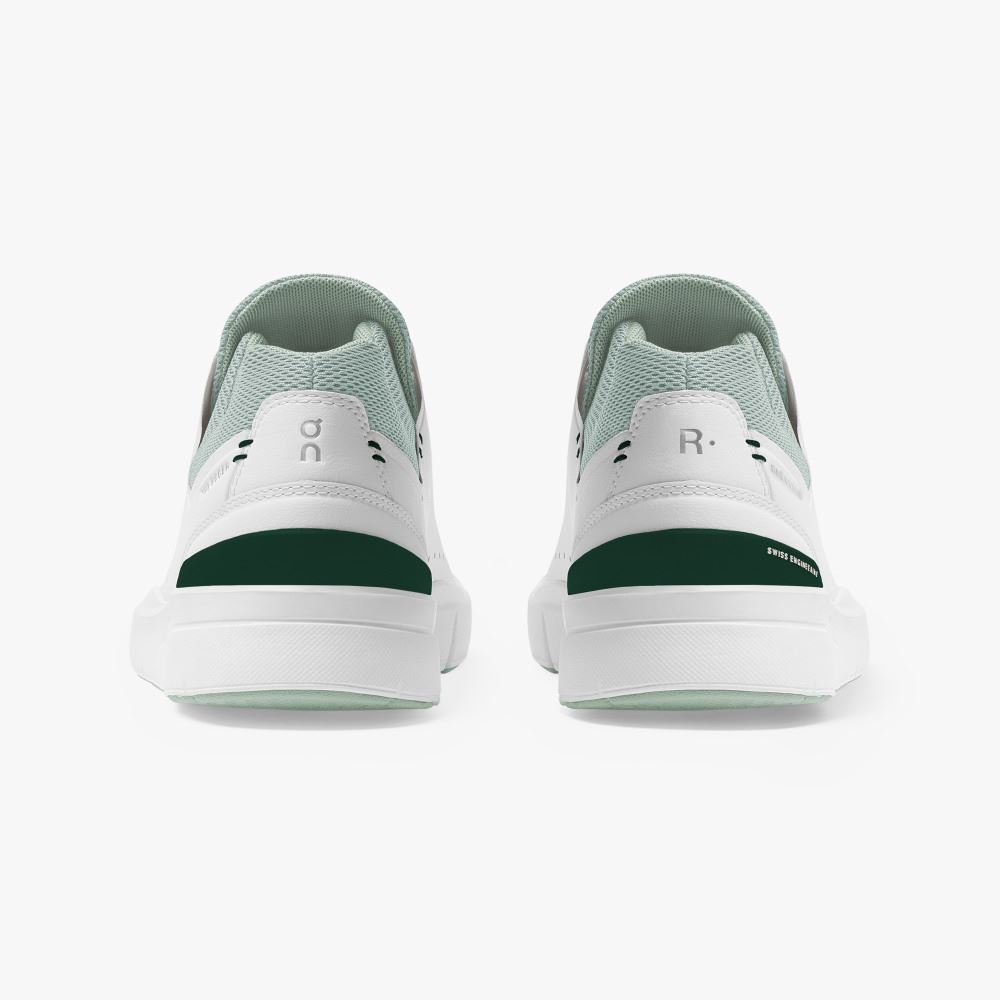 On THE ROGER Advantage: the versatile everyday sneaker - White | Juniper ON95XF385 - Click Image to Close