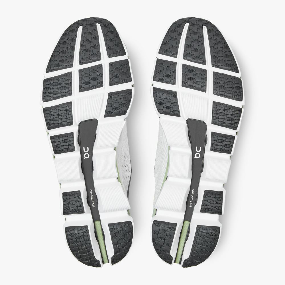 On Cloudboom: carbon fiber plate racing shoes - White | Black ON95XF123 - Click Image to Close