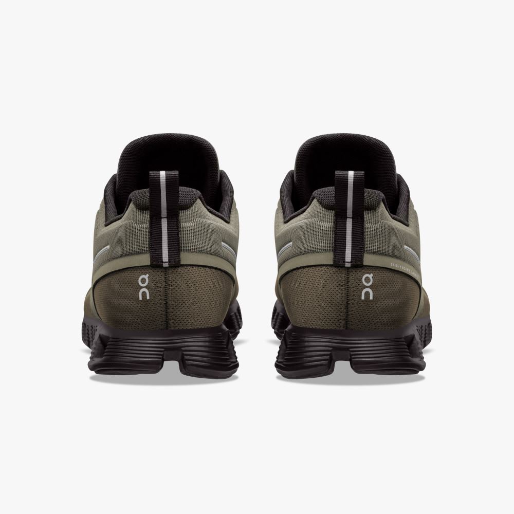 On Running 5 Waterproof - Lightweight Waterproof Running Shoe - Olive | Black ON95XF174