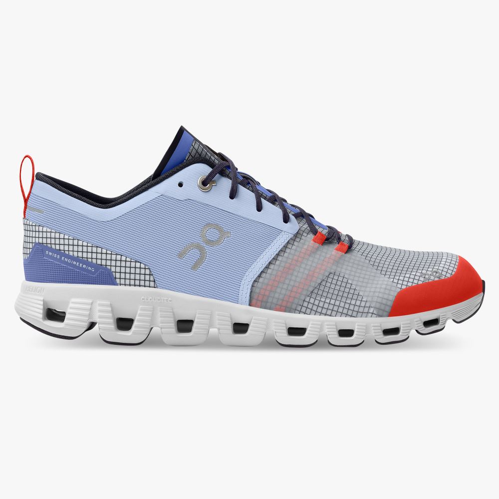 On Running X Shift: Colorful Lightweight Workout Shoe - Heather | Glacier ON95XF234