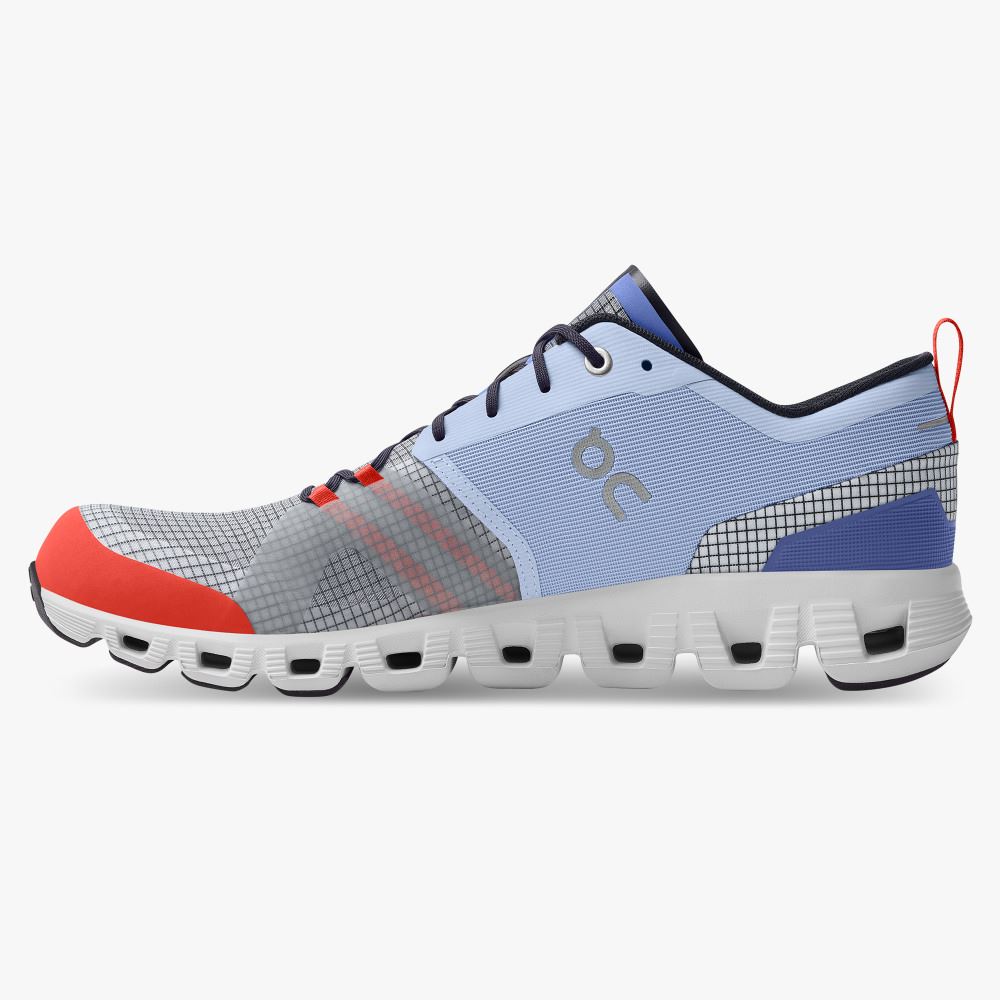 On Running X Shift: Colorful Lightweight Workout Shoe - Heather | Glacier ON95XF234