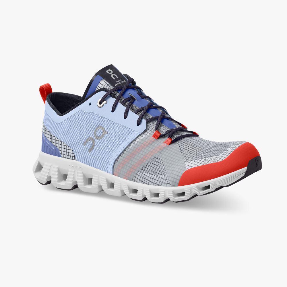 On Running X Shift: Colorful Lightweight Workout Shoe - Heather | Glacier ON95XF234