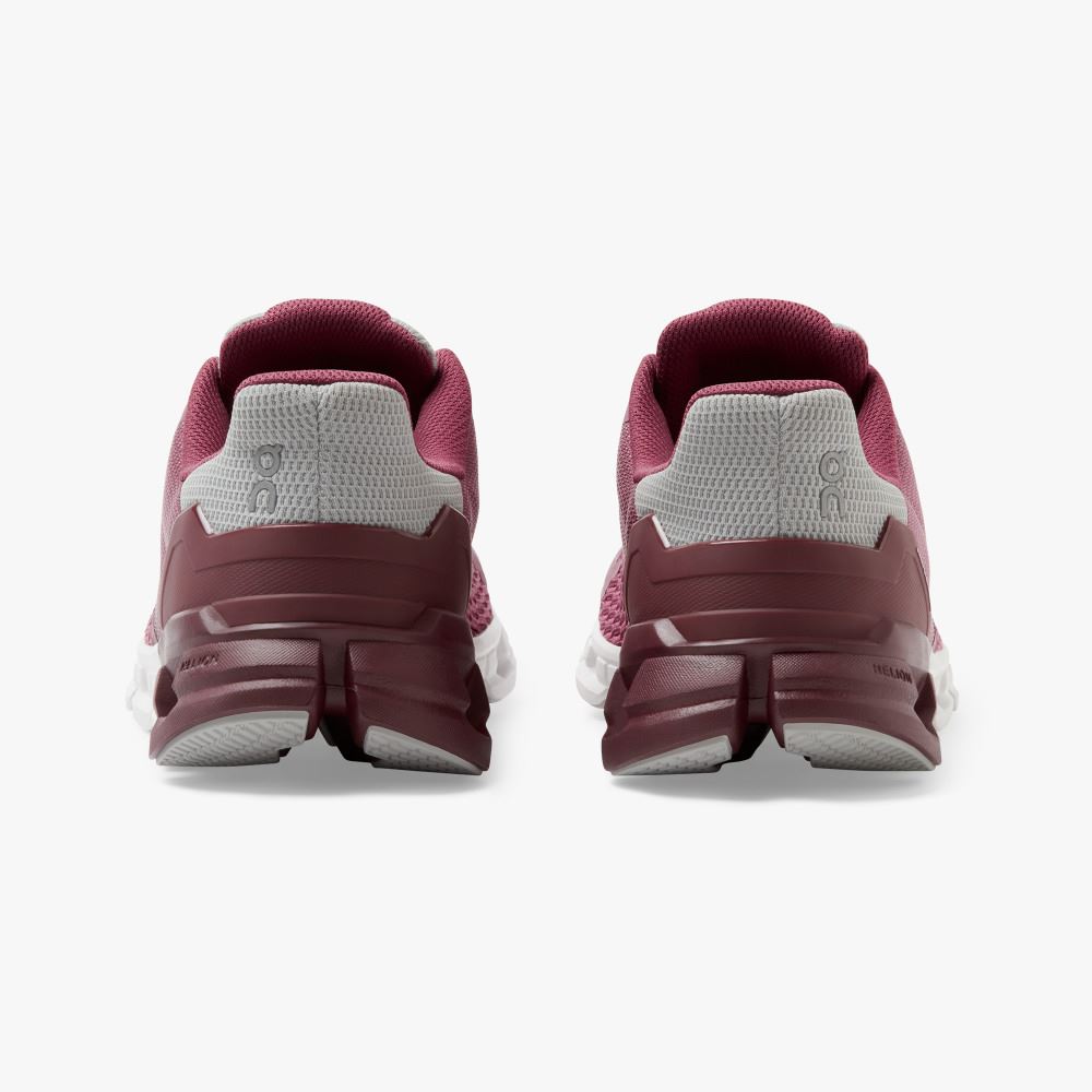 On Cloudflyer: Supportive Running Shoe. Light & Stable - Magenta | Mulberry ON95XF131