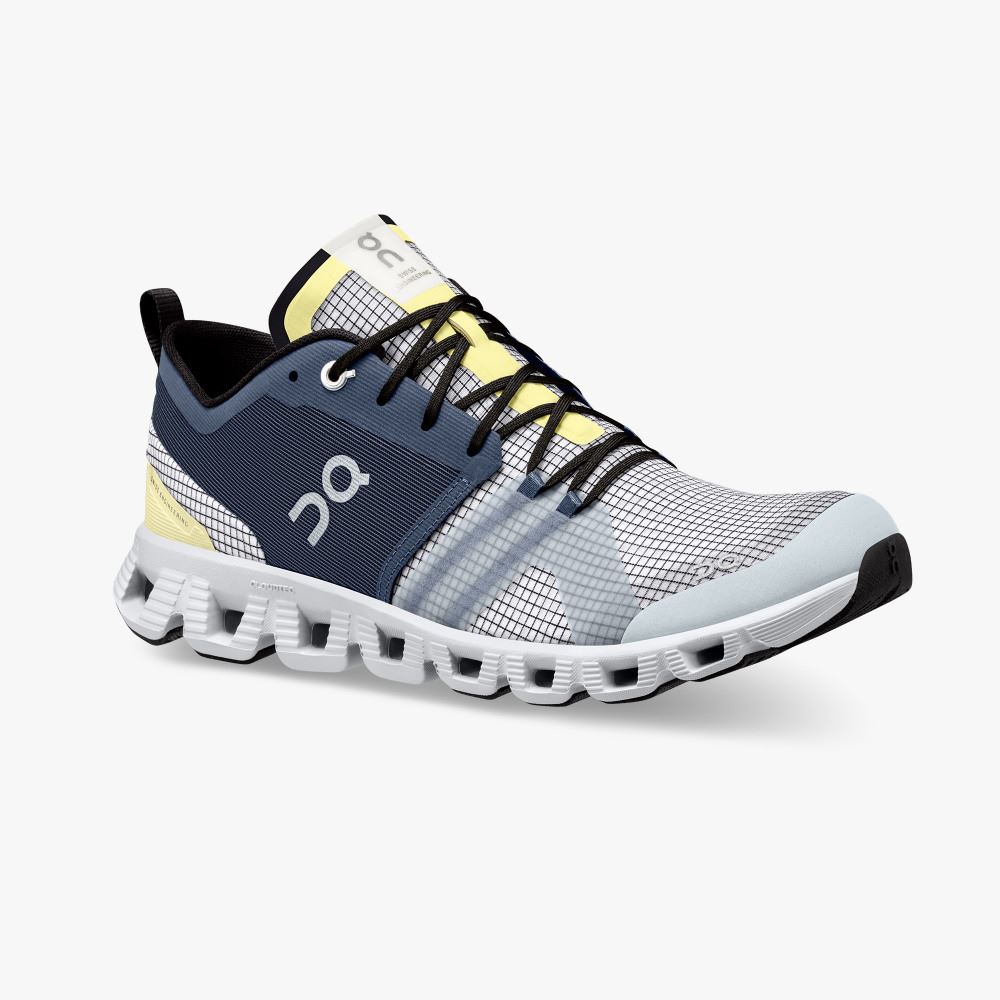 On Running X Shift: Colorful Lightweight Workout Shoe - Denim | White ON95XF232