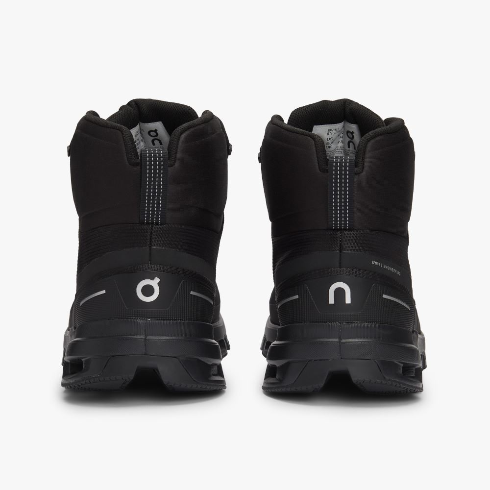 On Cloudrock Waterproof - The Lightweight Hiking Boot - All | Black ON95XF11