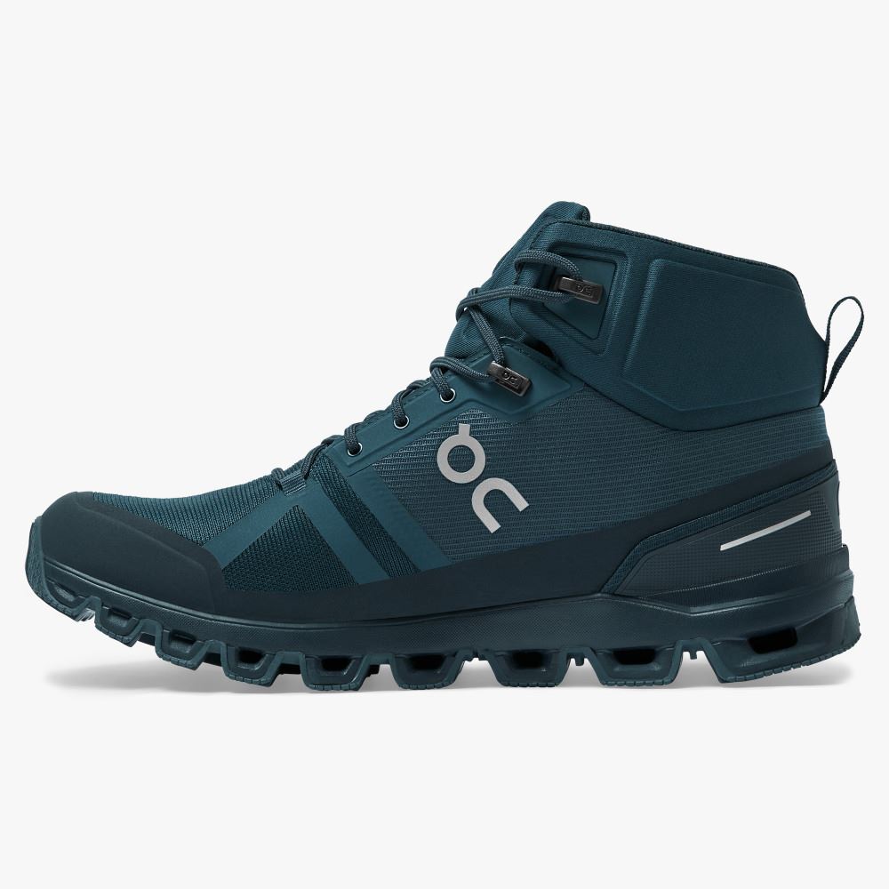 On Cloudrock Waterproof - The Lightweight Hiking Boot - Navy | Midnight ON95XF13