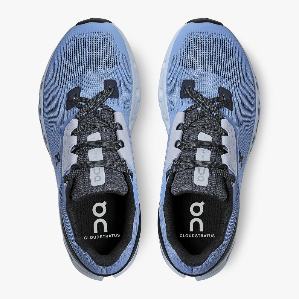 On Cloudstratus: Maximum Cushioned Running Shoe - Marina | Magnet ON95XF139 - Click Image to Close