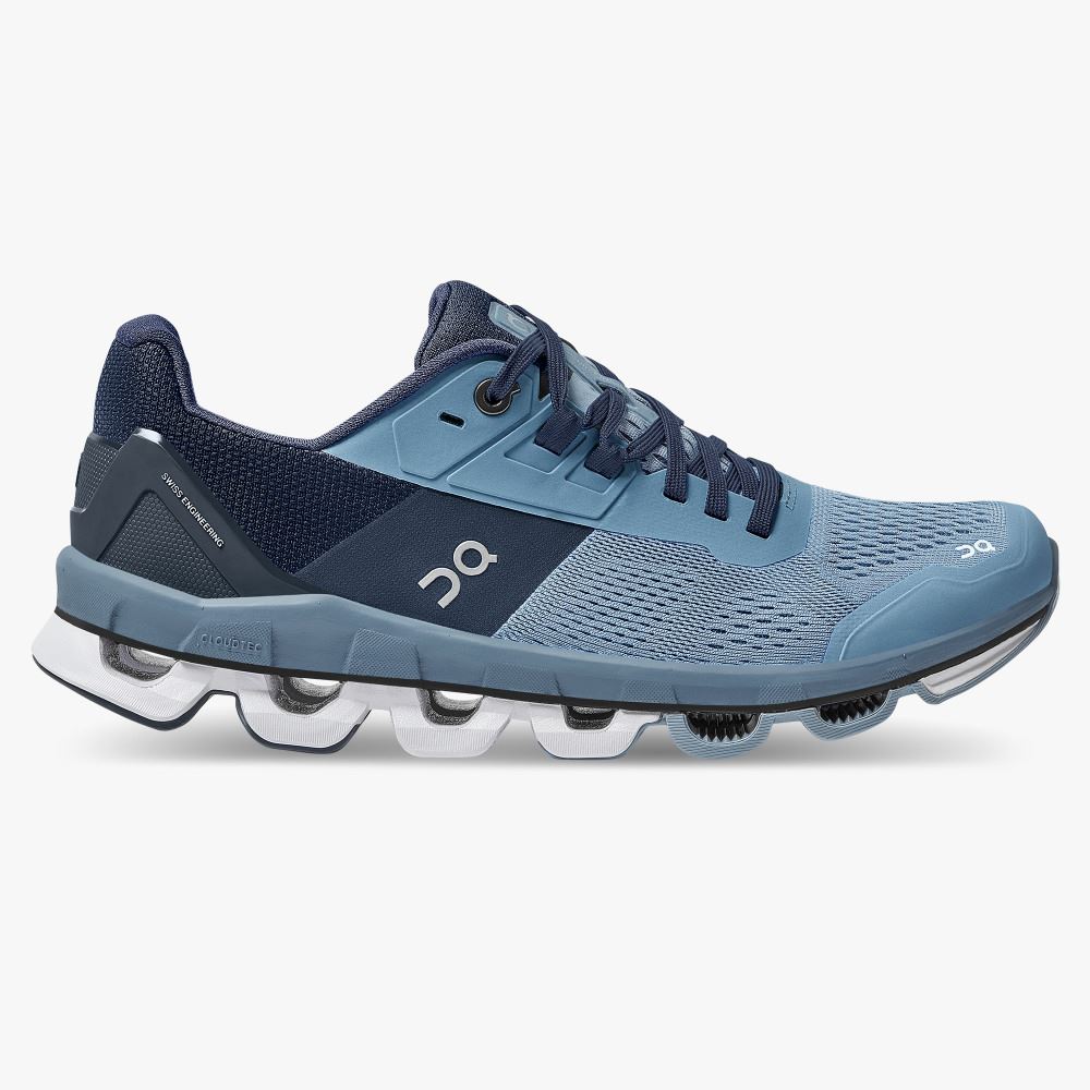 On Cloudace: supportive running shoe - Wash | Navy ON95XF119 - Click Image to Close