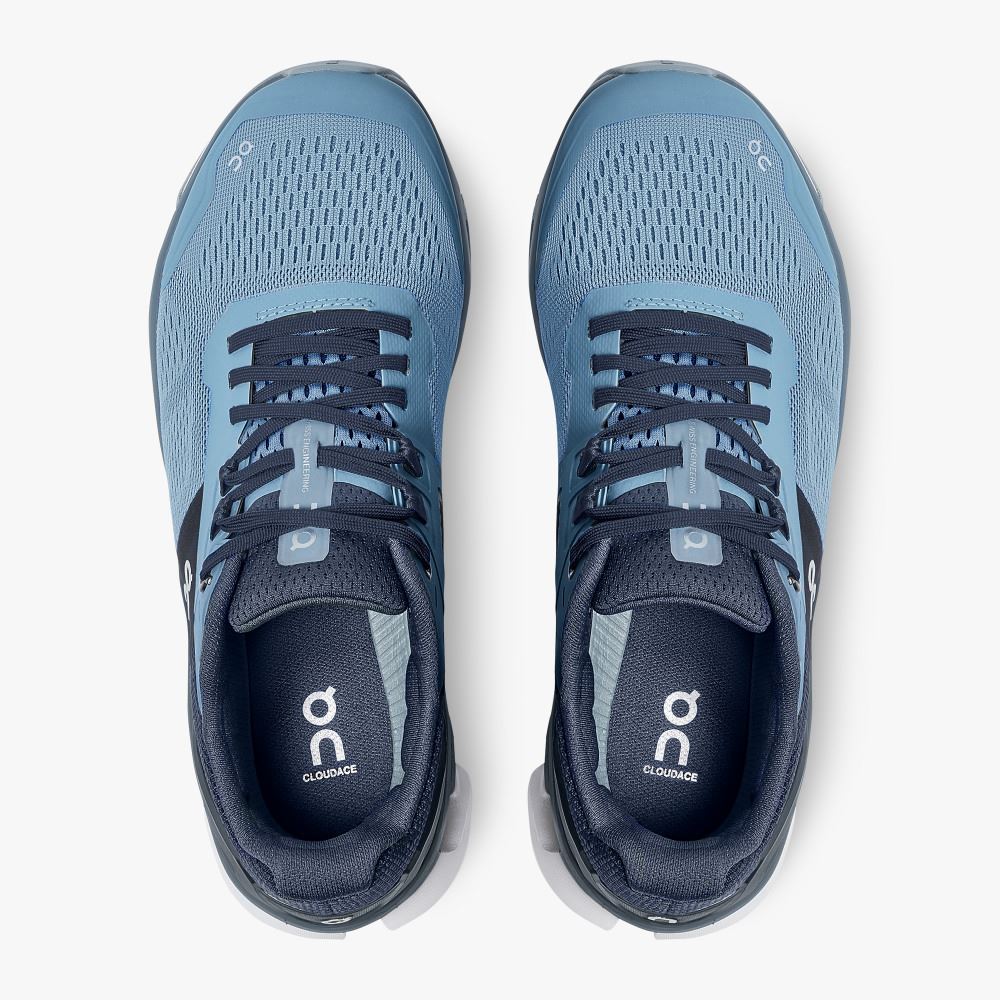 On Cloudace: supportive running shoe - Wash | Navy ON95XF119 - Click Image to Close