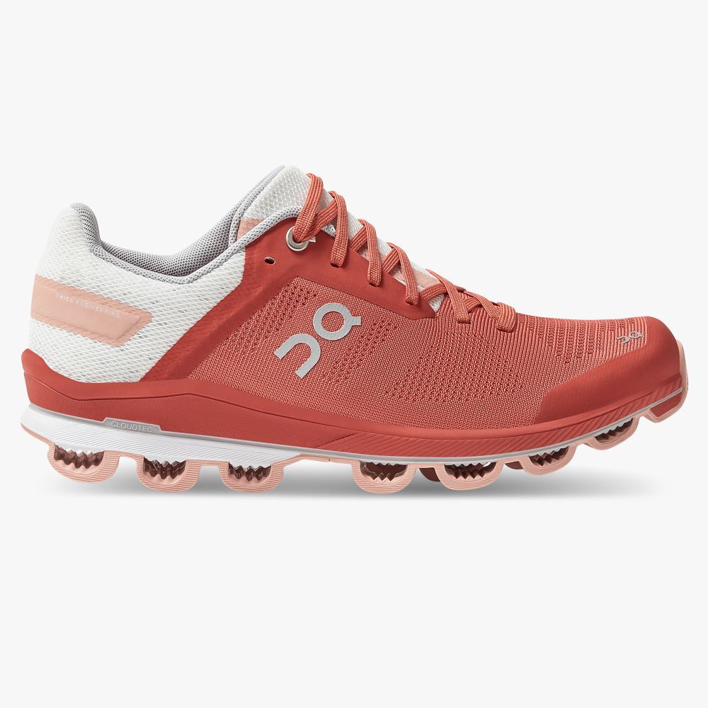 On New Cloudsurfer 6 - Lightweight Road Running Shoe - Rust | Rose ON95XF142