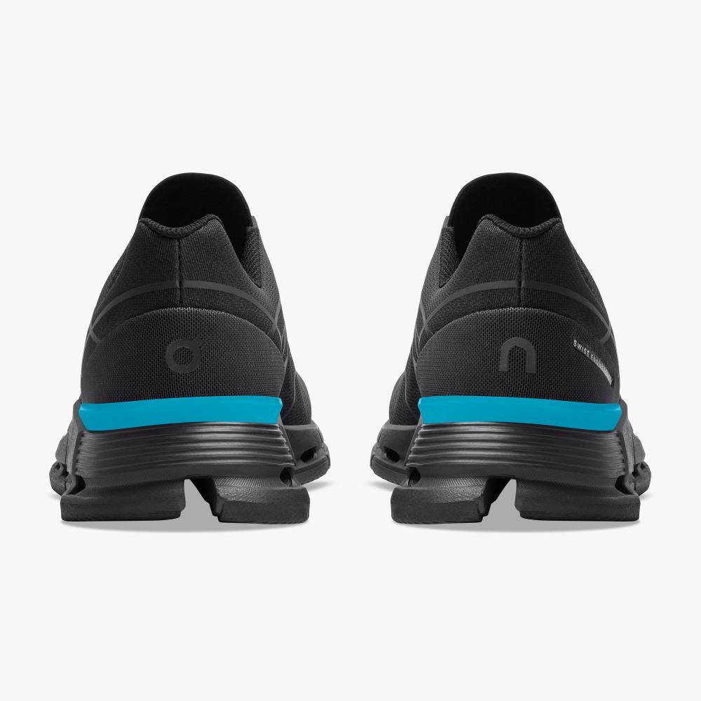 On The Cloudnova Z5: the new hybrid shoe - Black | Cyan ON95XF252 - Click Image to Close