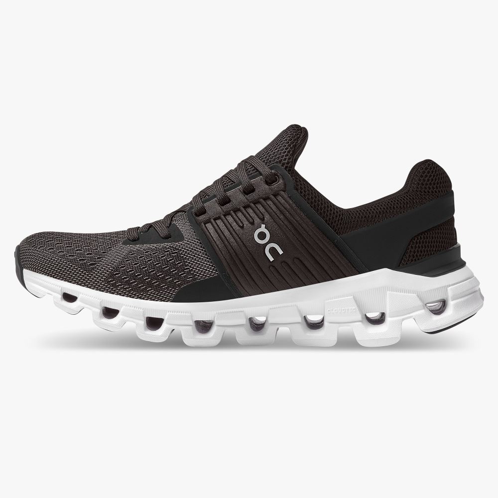 On Cloudswift - Road Shoe For Urban Running - Black | Rock ON95XF144