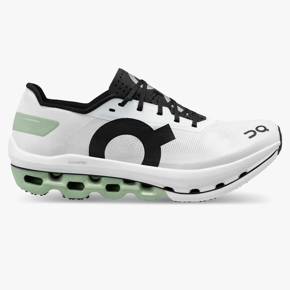 On Cloudboom Echo: Lightweight Marathon Running Shoe - White | Black ON95XF121