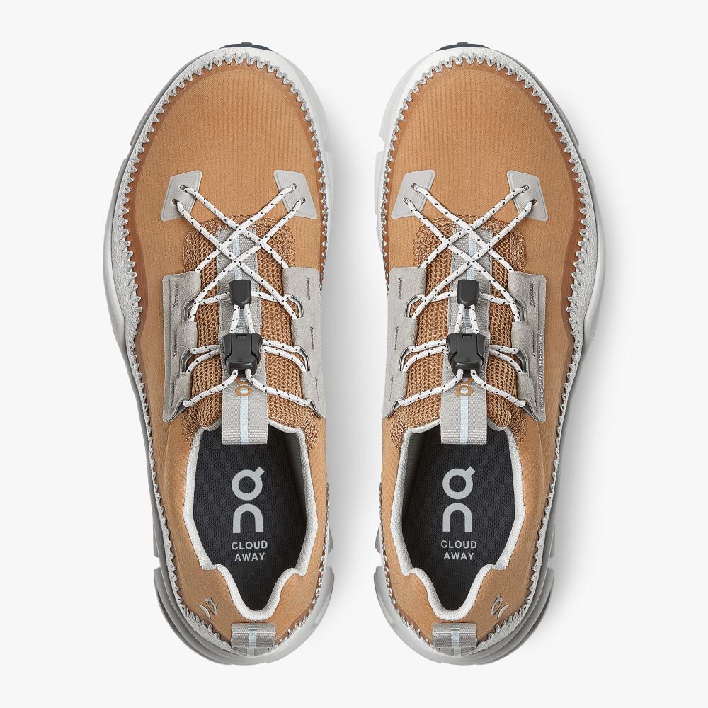 On Runningaway: All Day & Travel Shoe. Light and Versatile - Almond | Glacier ON95XF363 - Click Image to Close