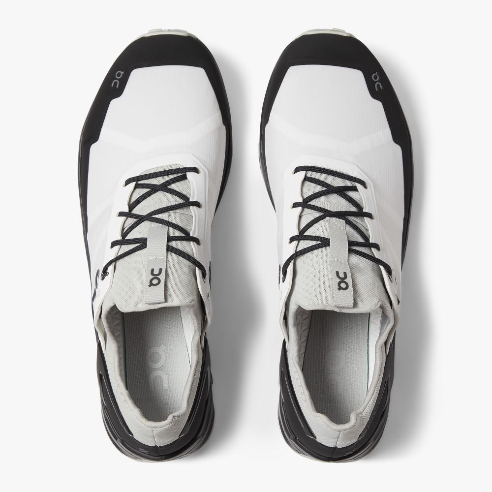 On Cloudventure Peak - Lightweight Trail Running Shoe - White | Black ON95XF106