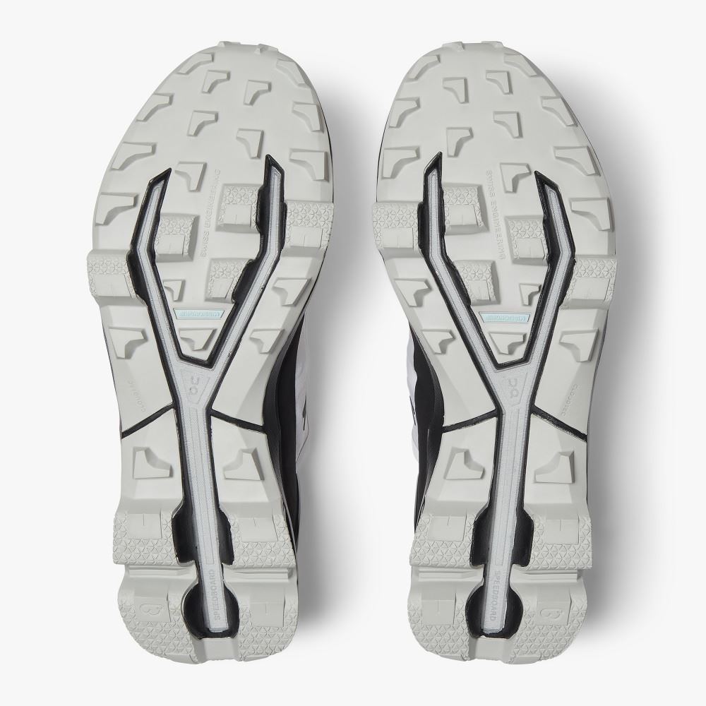 On Cloudventure Peak - Lightweight Trail Running Shoe - White | Black ON95XF106