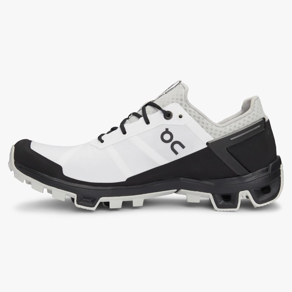 On Cloudventure Peak - Lightweight Trail Running Shoe - White | Black ON95XF106