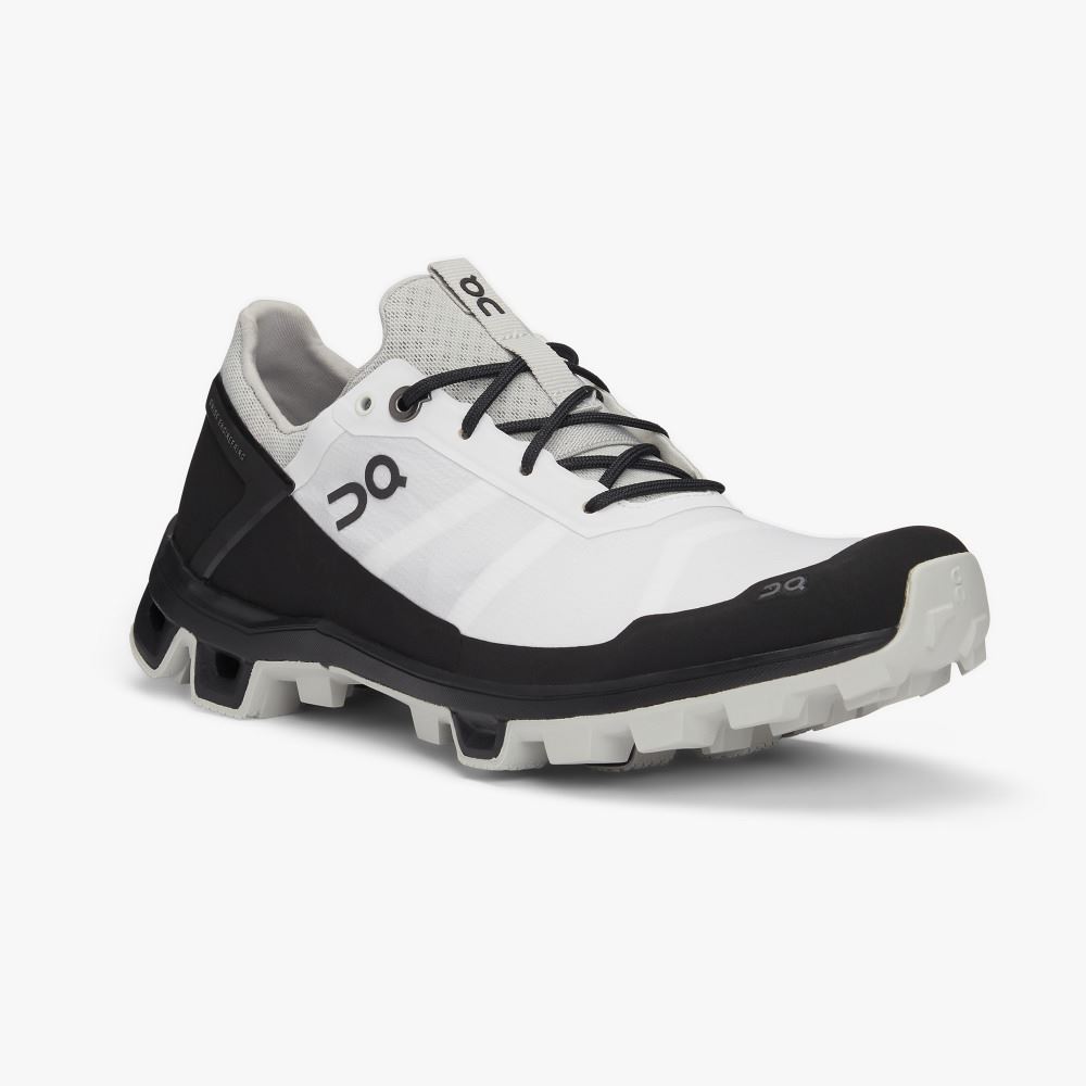 On Cloudventure Peak - Lightweight Trail Running Shoe - White | Black ON95XF106 - Click Image to Close