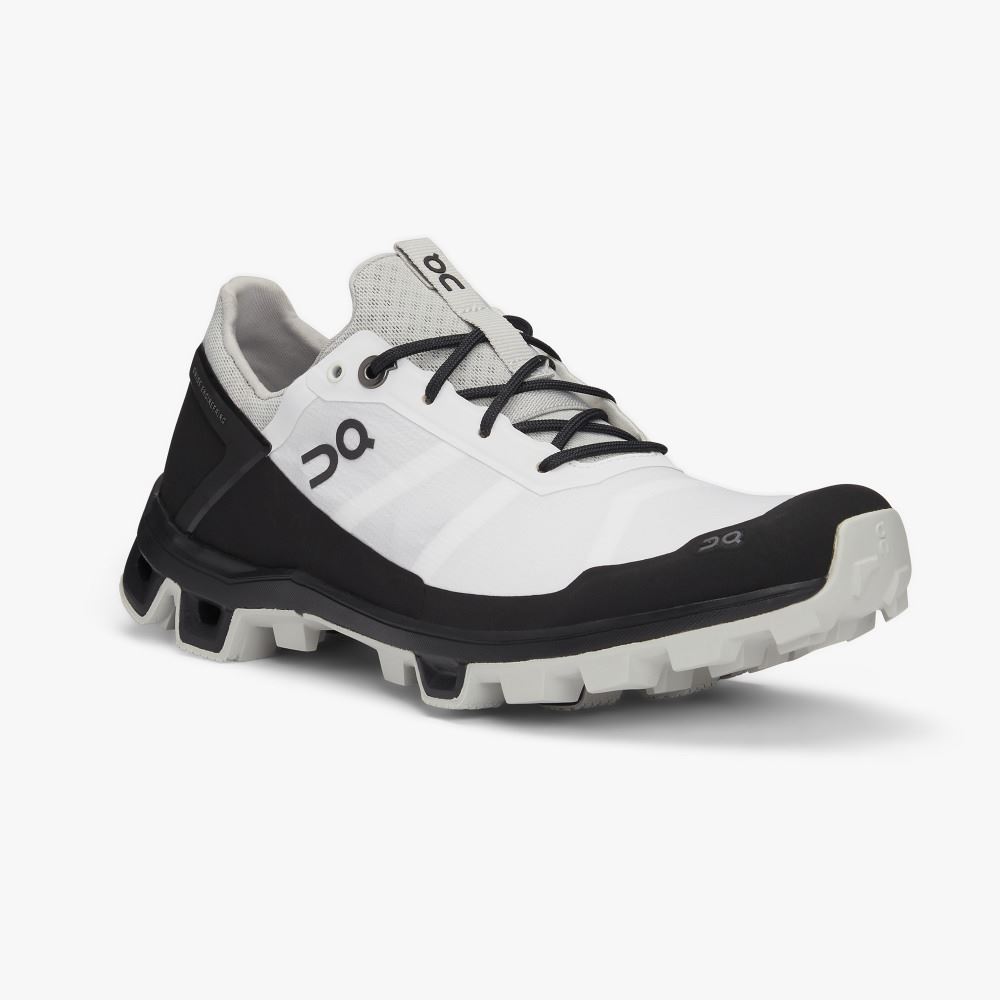 On Cloudventure Peak - Lightweight Trail Running Shoe - White | Black ON95XF106