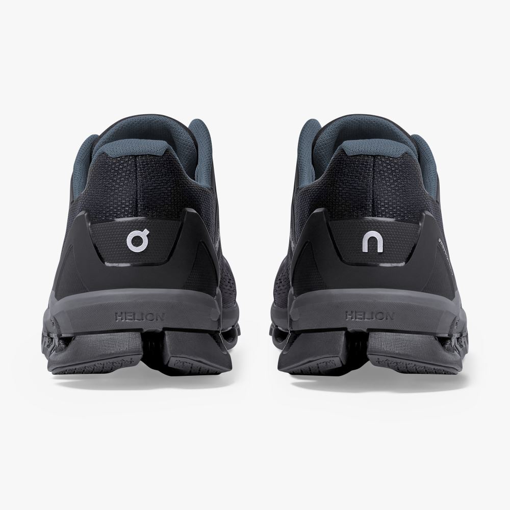 On Cloudace: supportive running shoe - Black | Eclipse ON95XF35