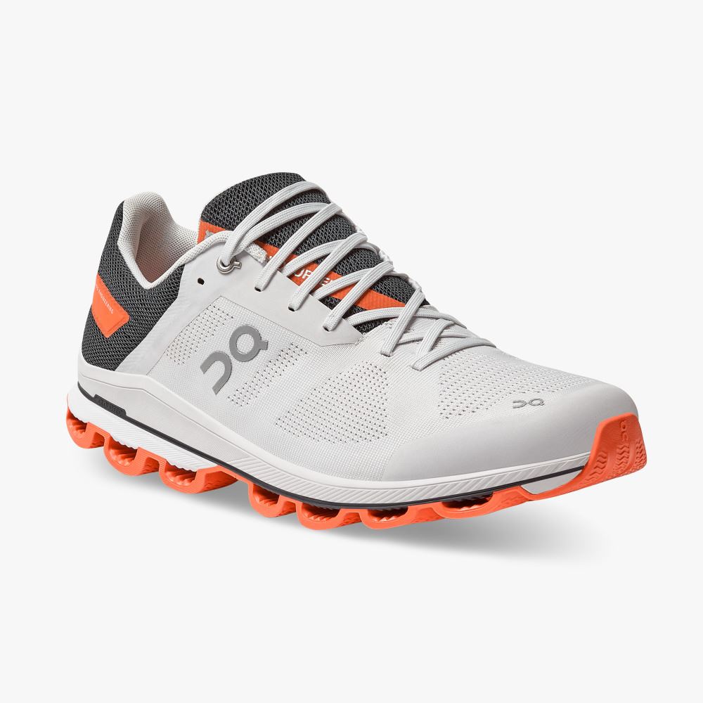 On New Cloudsurfer 6 - Lightweight Road Running Shoe - Frost | Flame ON95XF58