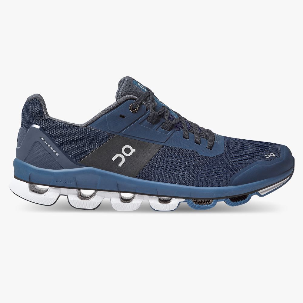 On Cloudace: supportive running shoe - Midnight | Navy ON95XF36 - Click Image to Close