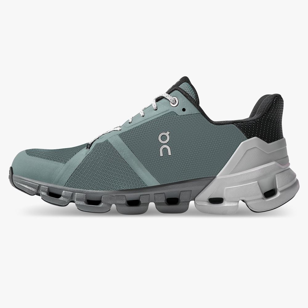 On Cloudflyer Waterproof - Waterproof Stability Running Shoe - Sea | Glacier ON95XF136