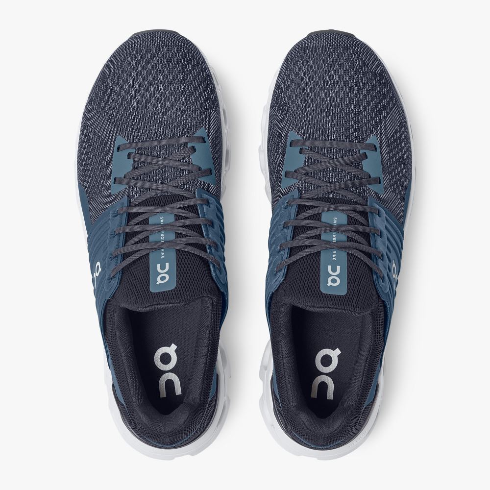 On Cloudswift - Road Shoe For Urban Running - Denim | Midnight ON95XF61