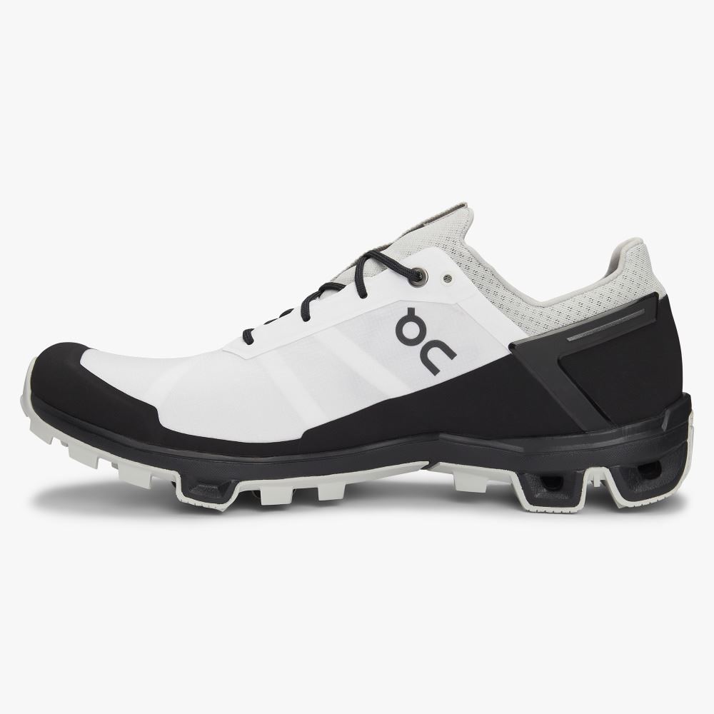 On Cloudventure Peak - Lightweight Trail Running Shoe - White | Black ON95XF68