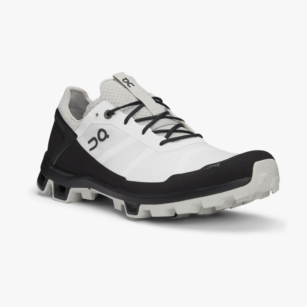 On Cloudventure Peak - Lightweight Trail Running Shoe - White | Black ON95XF68