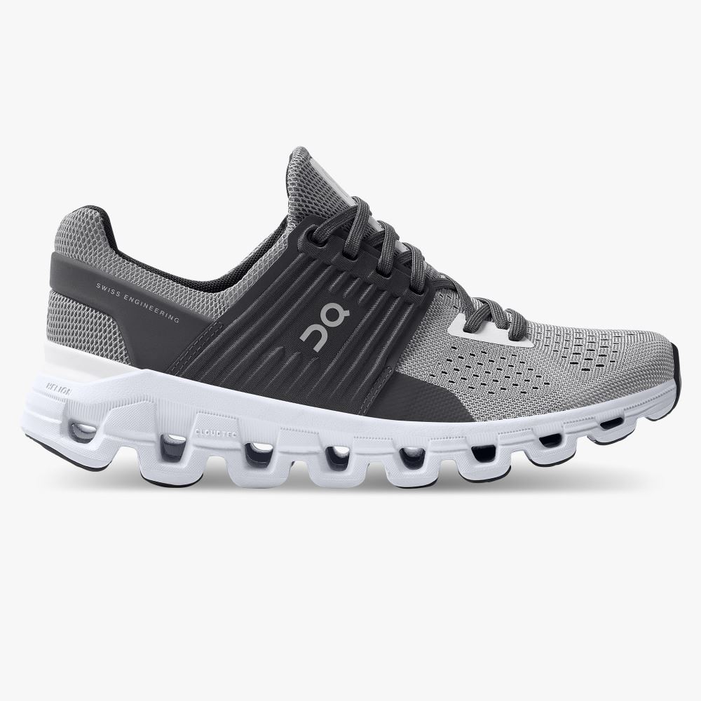 On Cloudswift - Road Shoe For Urban Running - Alloy | Eclipse ON95XF377