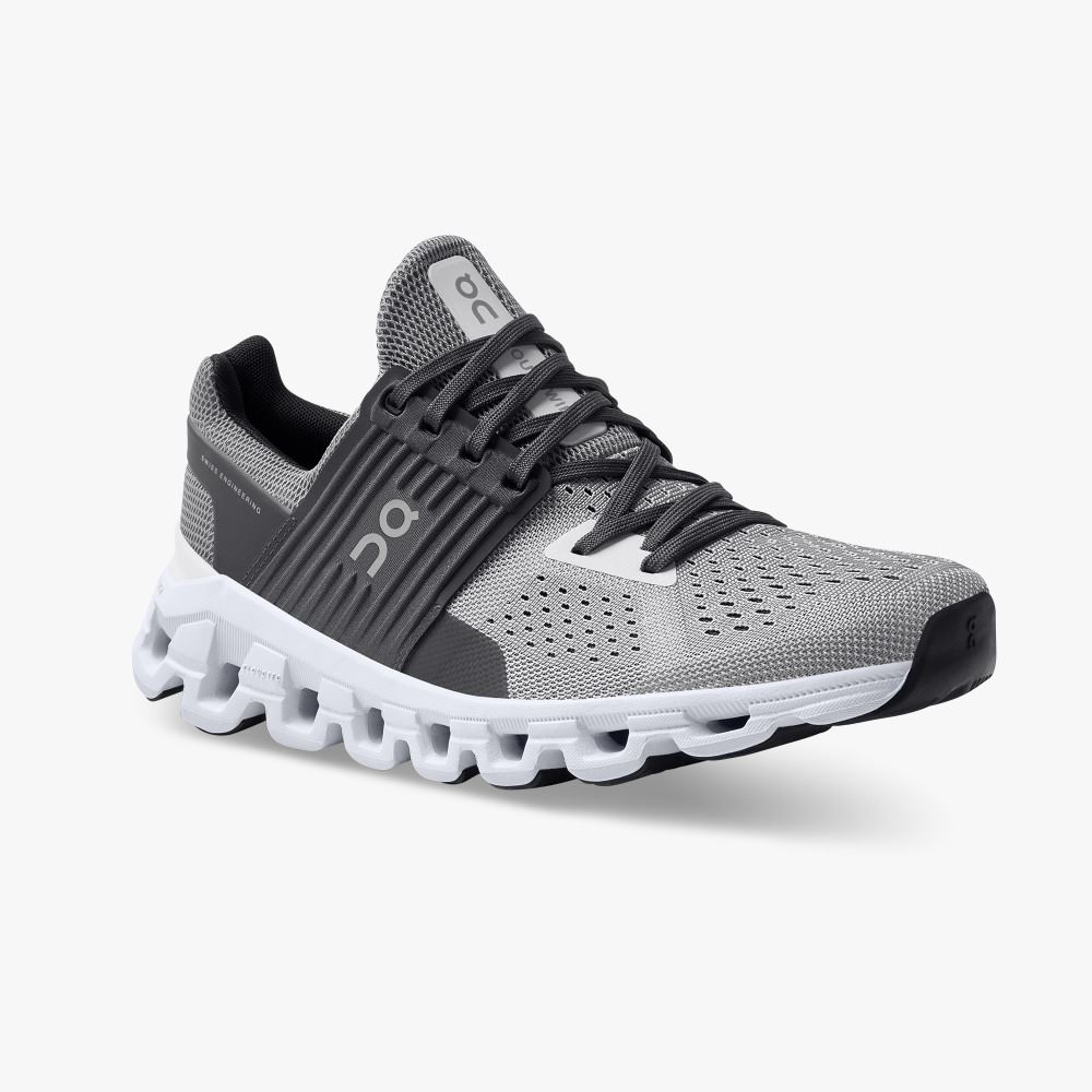 On Cloudswift - Road Shoe For Urban Running - Alloy | Eclipse ON95XF377