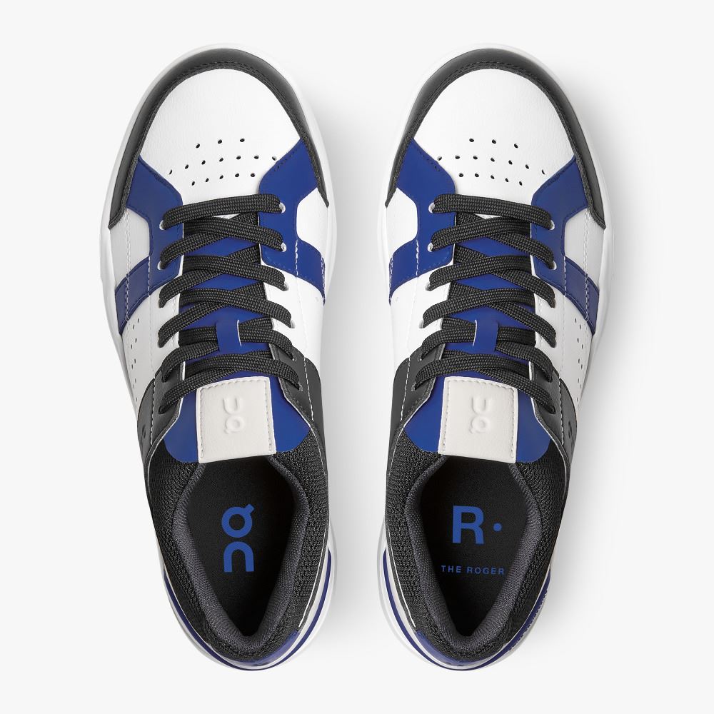 On THE ROGER Clubhouse Limited Edition: everyday sneaker - White | Indigo ON95XF397 - Click Image to Close