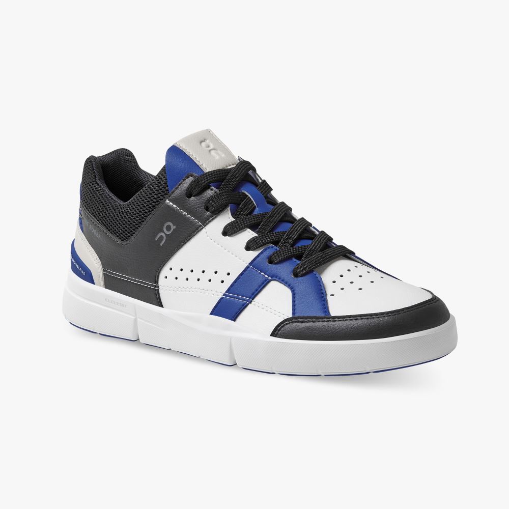 On THE ROGER Clubhouse Limited Edition: everyday sneaker - White | Indigo ON95XF397