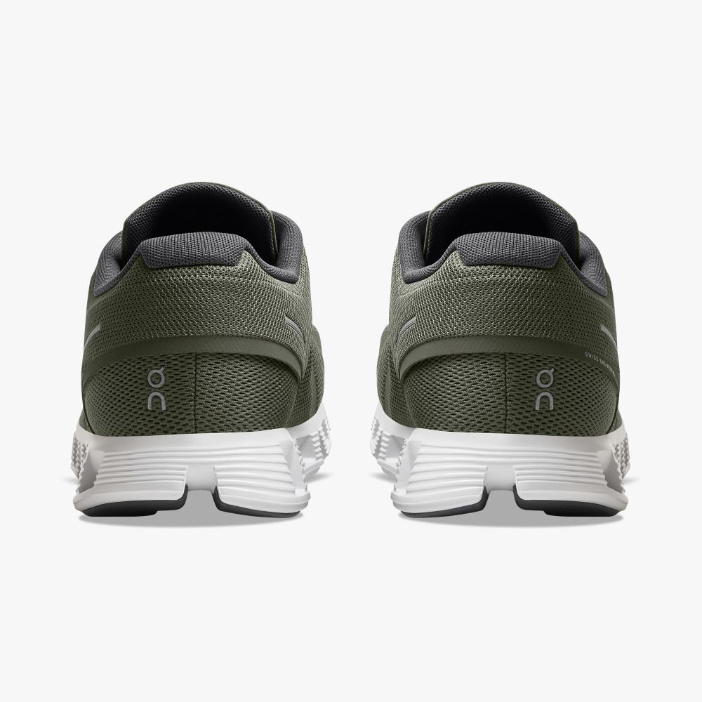 On Running 5 - the lightweight shoe for everyday performance - Olive | White ON95XF185