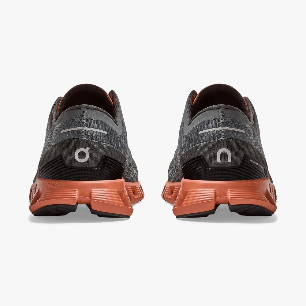 On New Cloud X - Workout and Cross Training Shoe - Rust | Rock ON95XF243