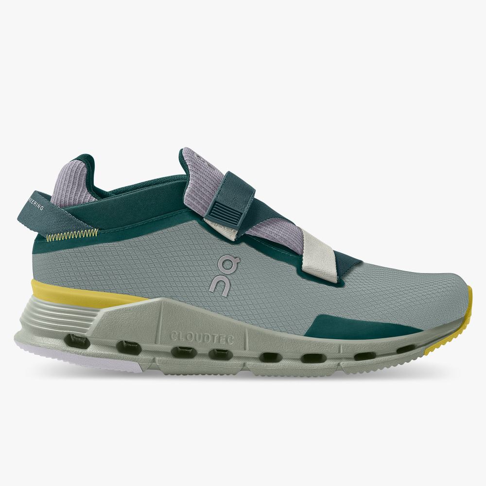 On Runningnova Wrap: women's exclusive performance sneaker - Evergreen | Citron ON95XF369