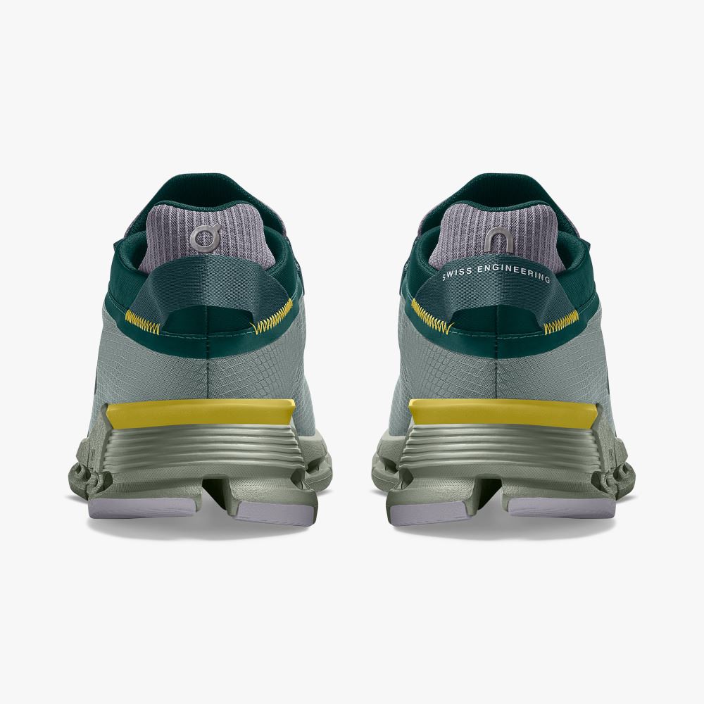 On Runningnova Wrap: women's exclusive performance sneaker - Evergreen | Citron ON95XF369